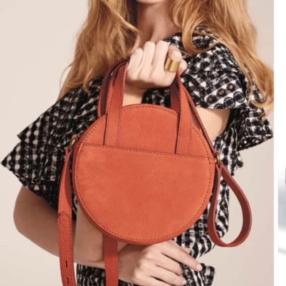 Madewell Red Juno Circle Crossbody Bag